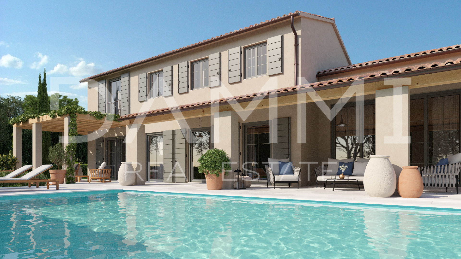 CENTRAL ISTRIA - Superb villa with swimming pool in a secluded area