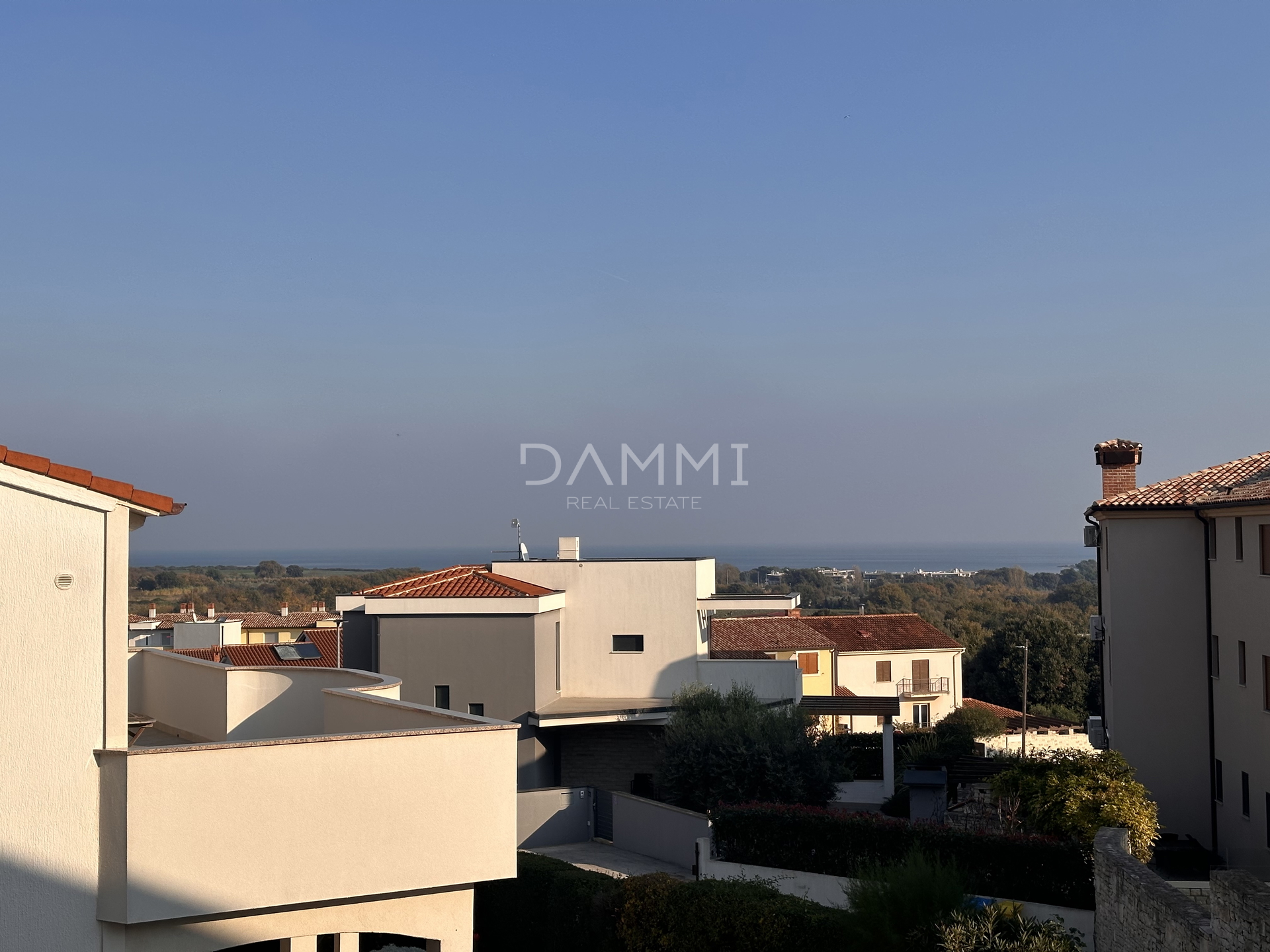 ISTRIEN, LIŽNJAN - Apartment mit zwei Schlafzimmern, Balkon und Meerblick