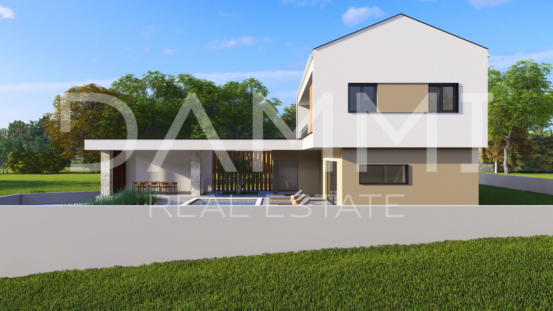 ISTRA, ŽMINJ - Modern house with a swimming pool in the heart of Istria