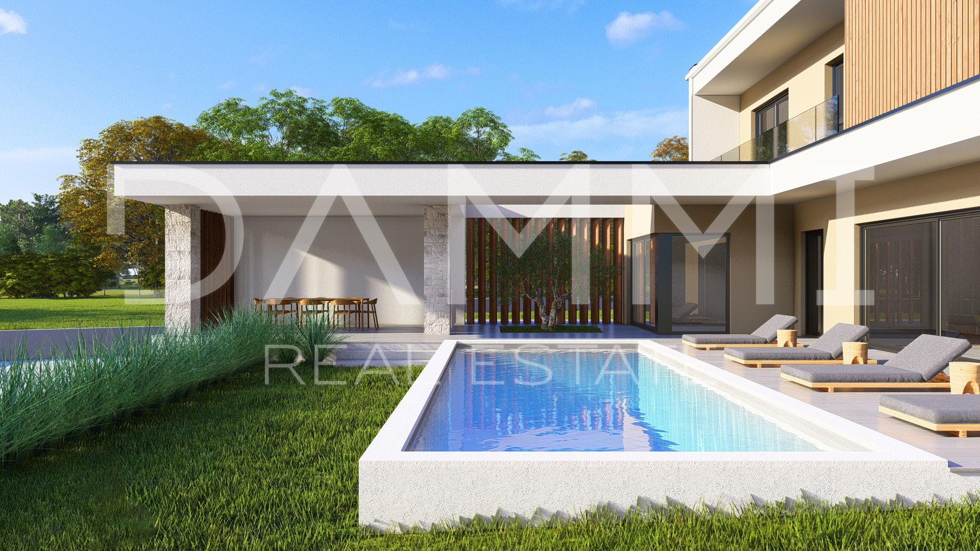 ISTRA, ŽMINJ - Modern house with a swimming pool in the heart of Istria