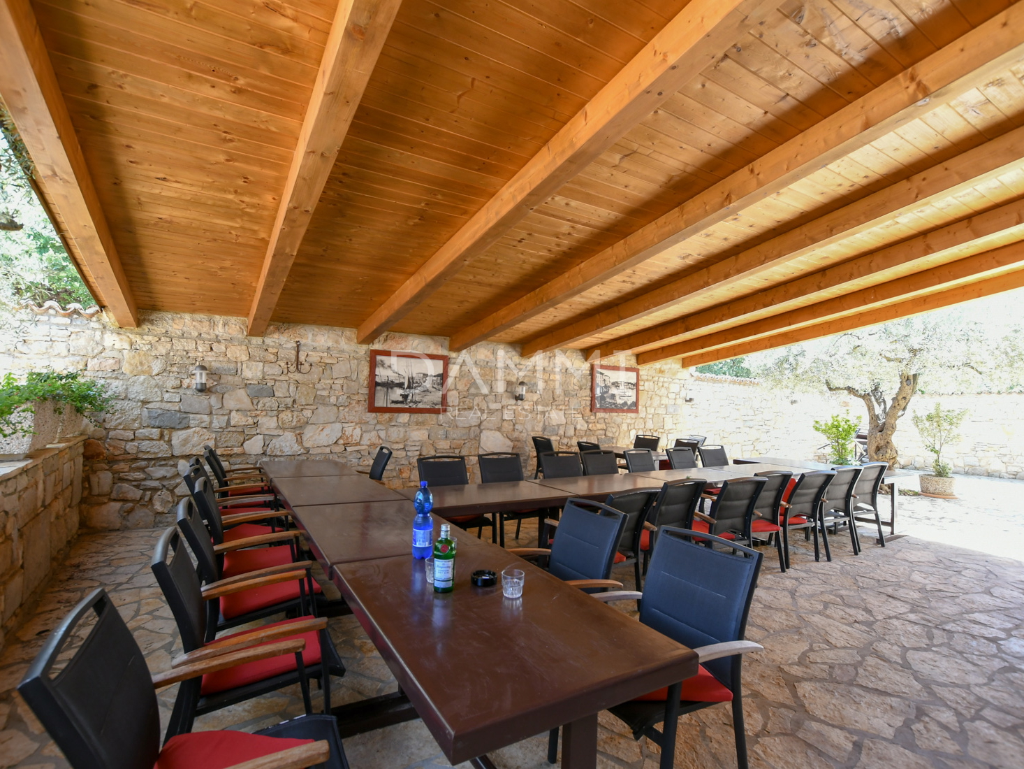 POREČ, TAR - Steinhaus mit Schwimmbad und Restaurant