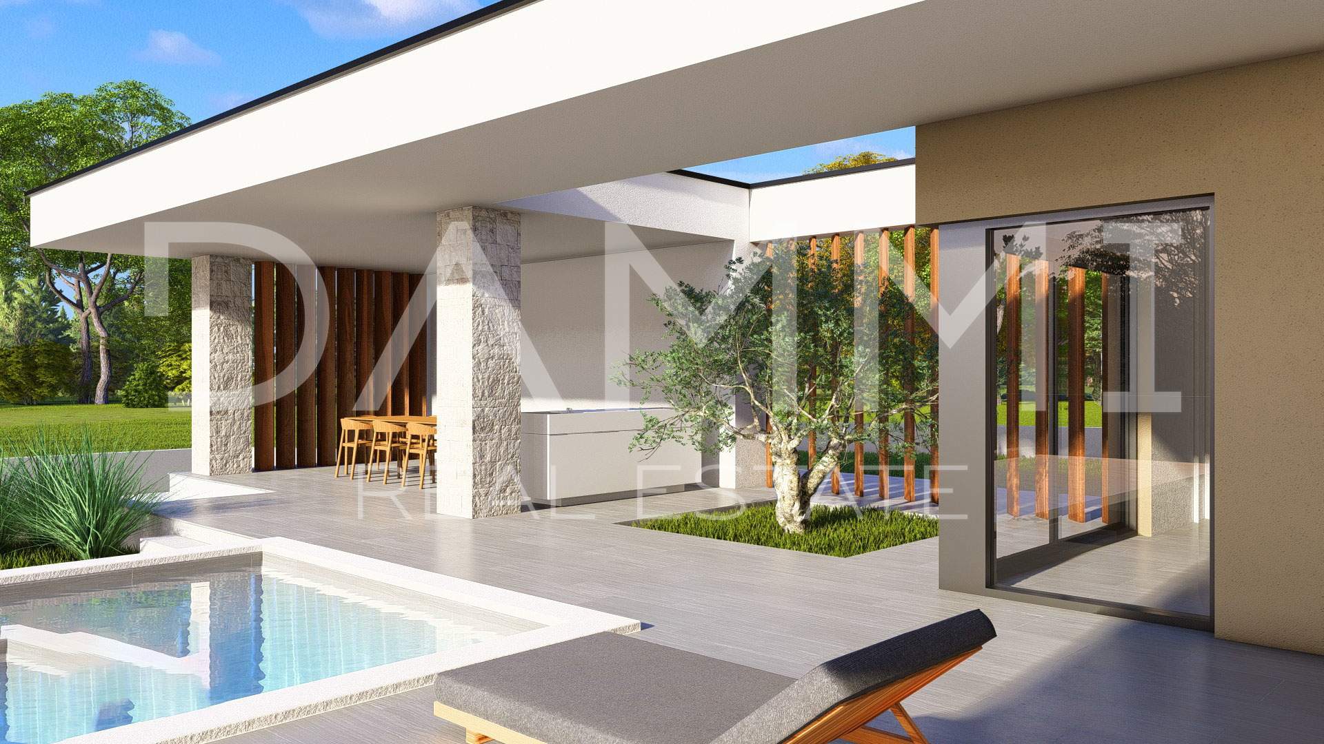 ISTRA, ŽMINJ - Modern house with a swimming pool in the heart of Istria