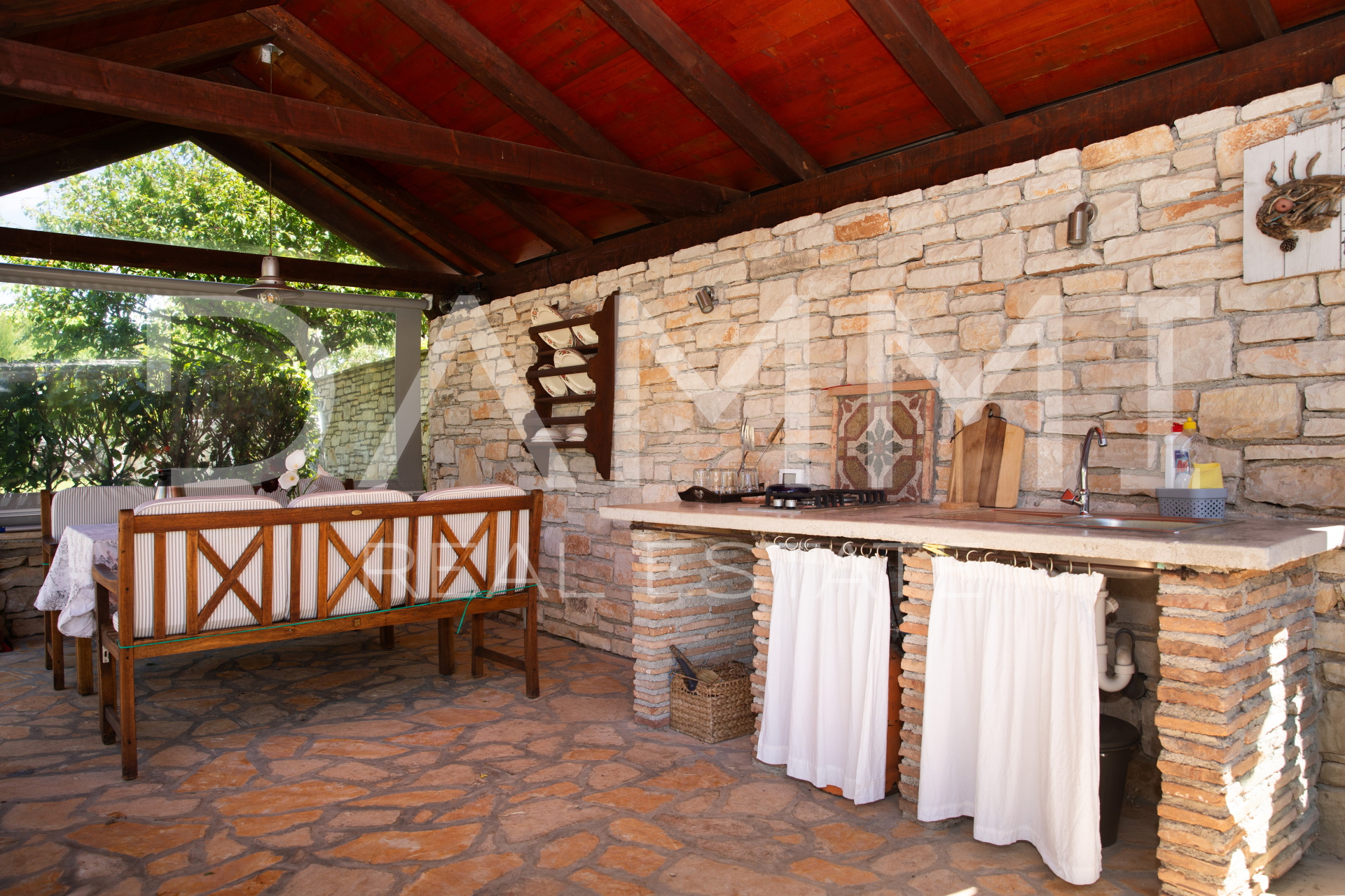 ISTRA&comma; KANFANAR- Tradicionalna Istarska ku&cacute;a s bazenom