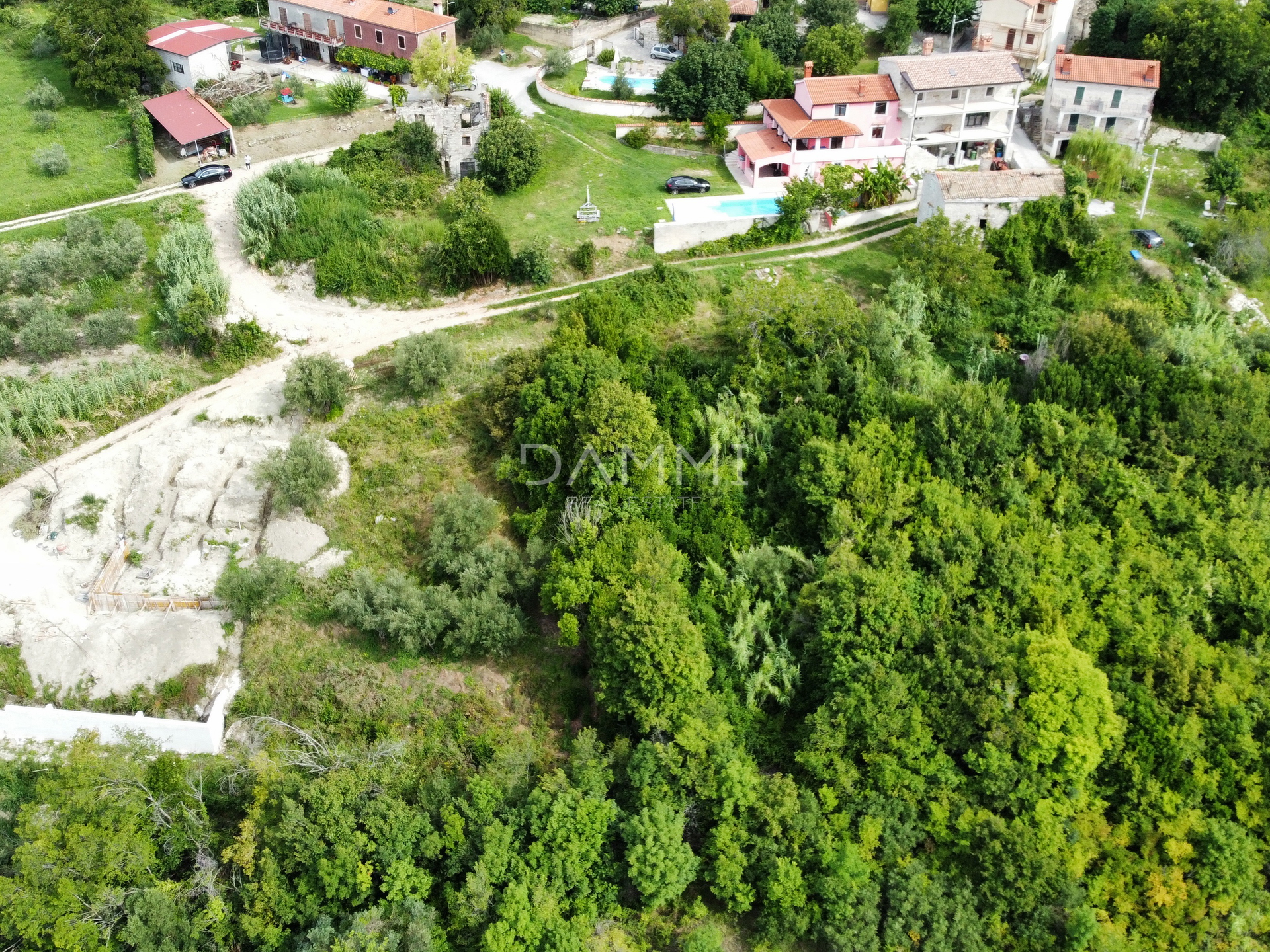 ISTRIEN, BUJE, KRASICA - Baugrundstück 770m2 mit Panoramablick