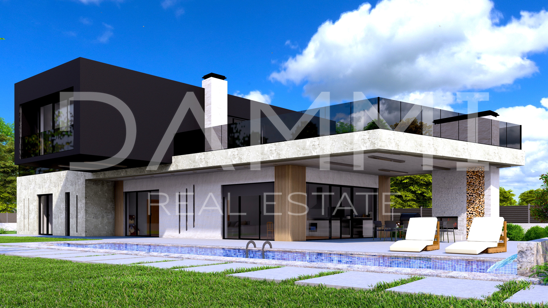 ISTRIA, SVETVINČENAT - Building land with a project 4060