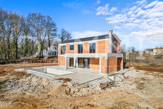 ISTRA, TINJAN - Kuća s bazenom na osamini i lijepim pogledom