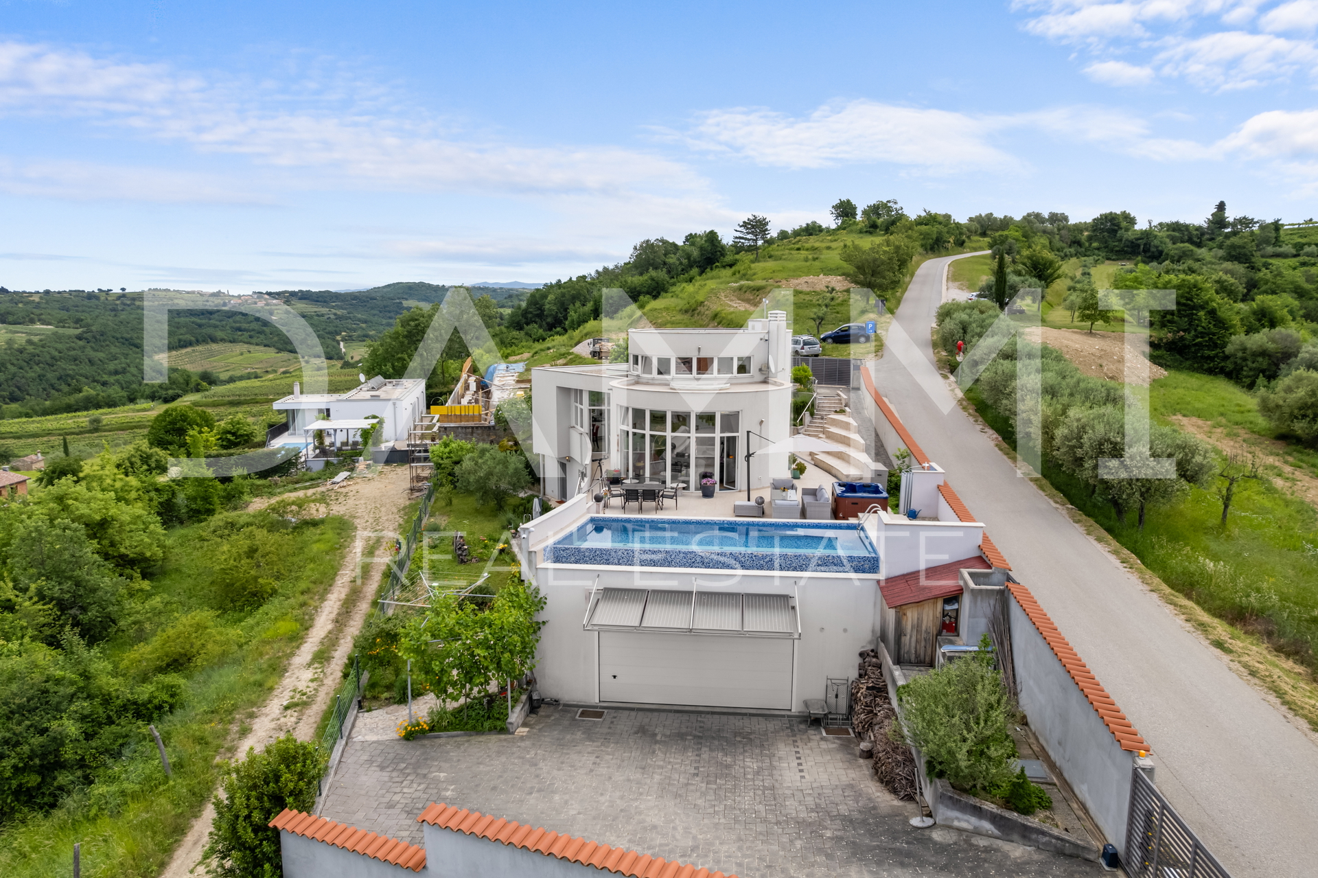 ISTRA&comma; MOMJAN - Villa con piscina e vista panoramica