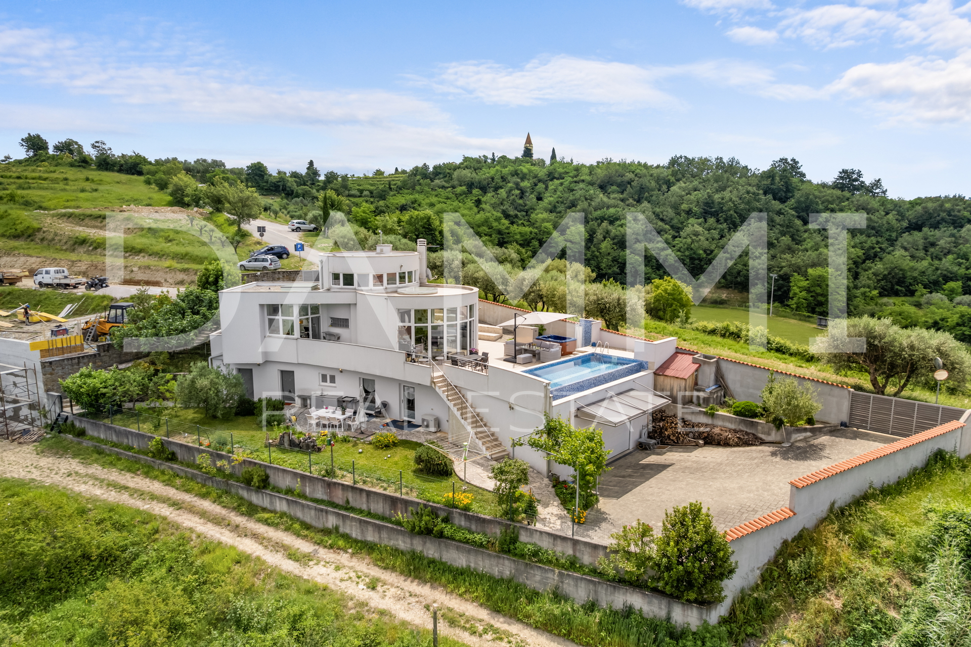 ISTRA&comma; MOMJAN - Villa con piscina e vista panoramica