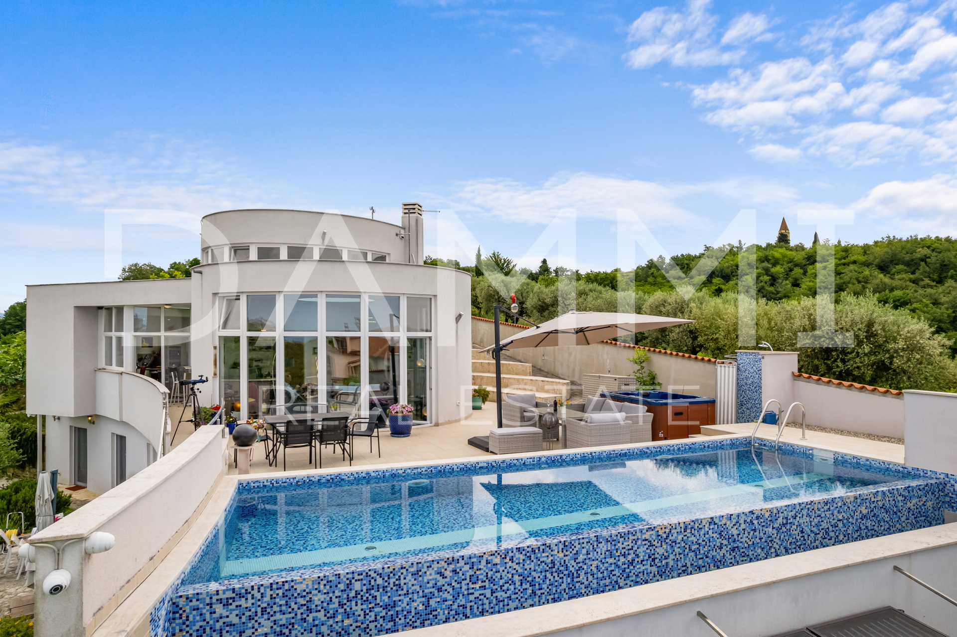 ISTRA&comma; MOMJAN - Villa con piscina e vista panoramica