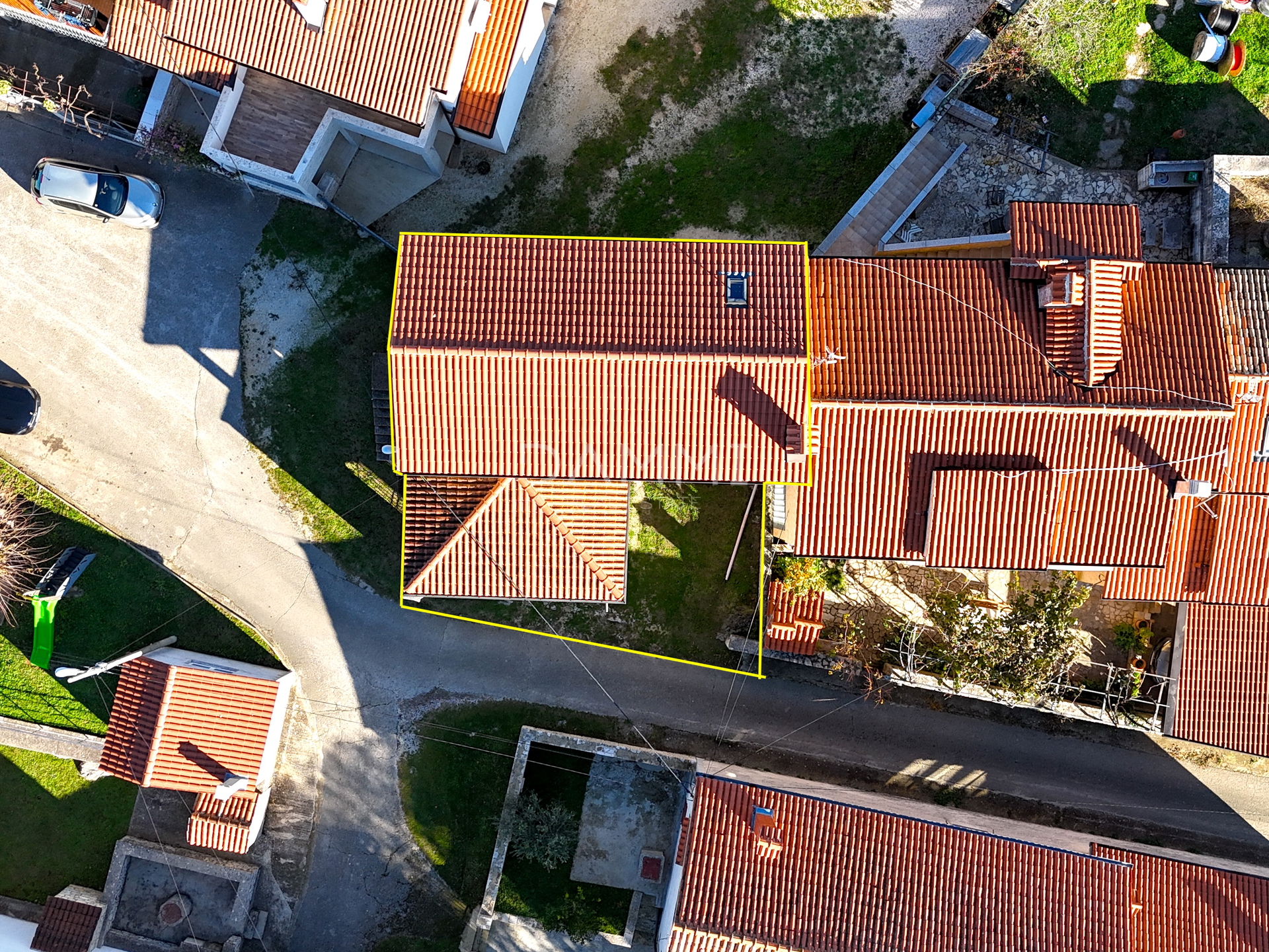 ISTRA, KANFANAR - Haus im Rohbau an ausgezeichneter Lage