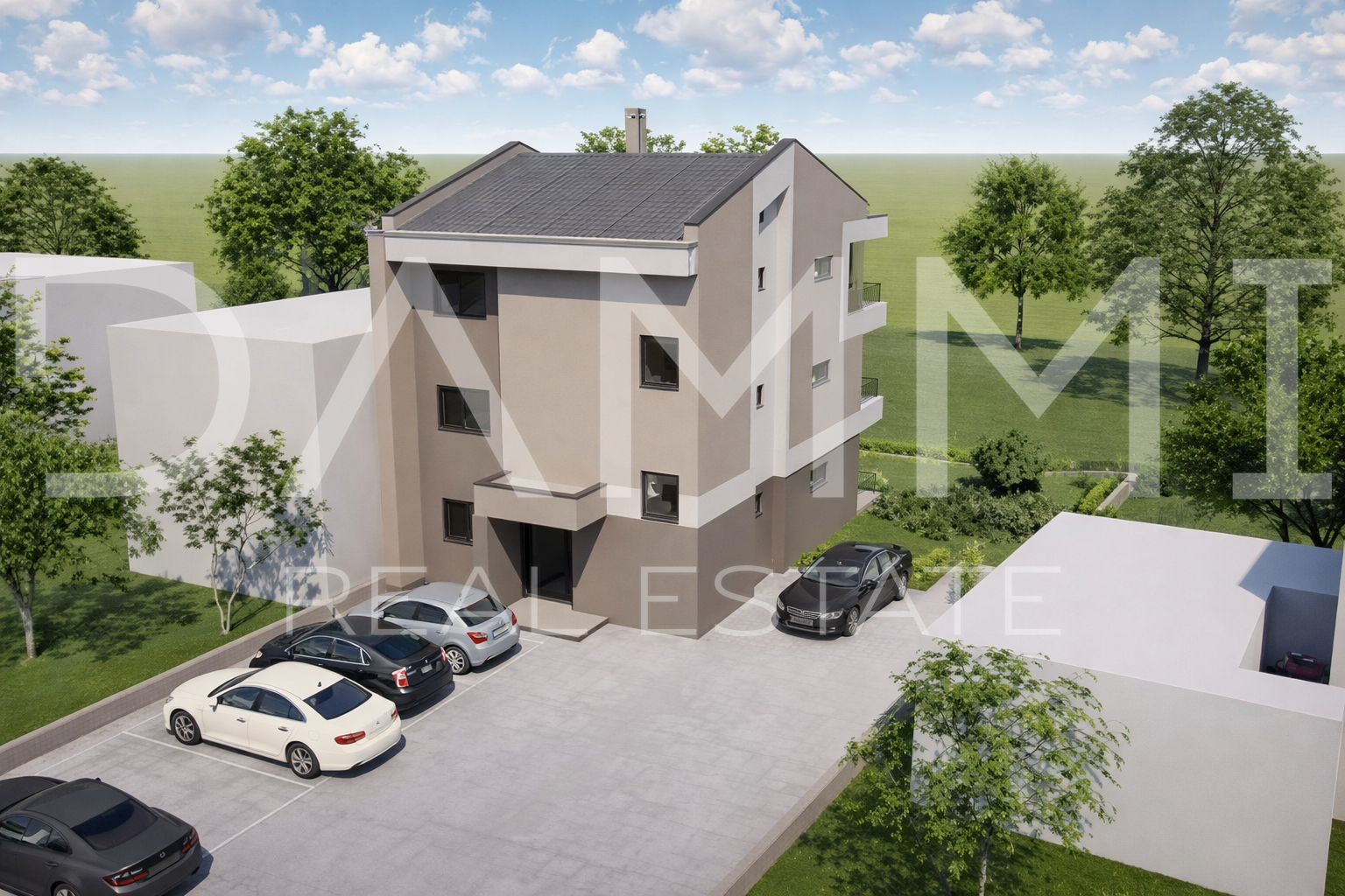 Istra&comma; Valbandon - dvosoban stan&comma; novogradnja&comma; blizina mora