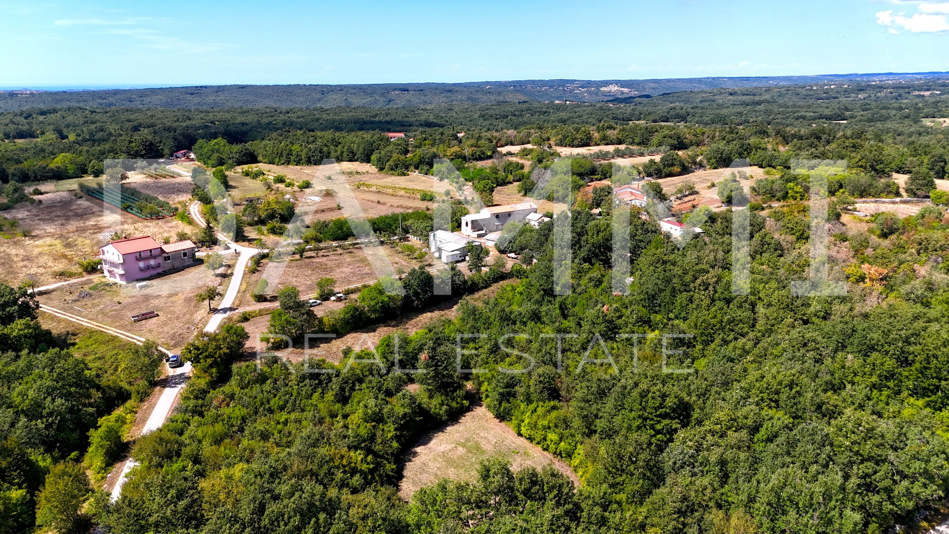 ISTRA&comma; &Zcaron;MINJ - Gro&szlig;es Baugrundst&uuml;ck 6127 m2