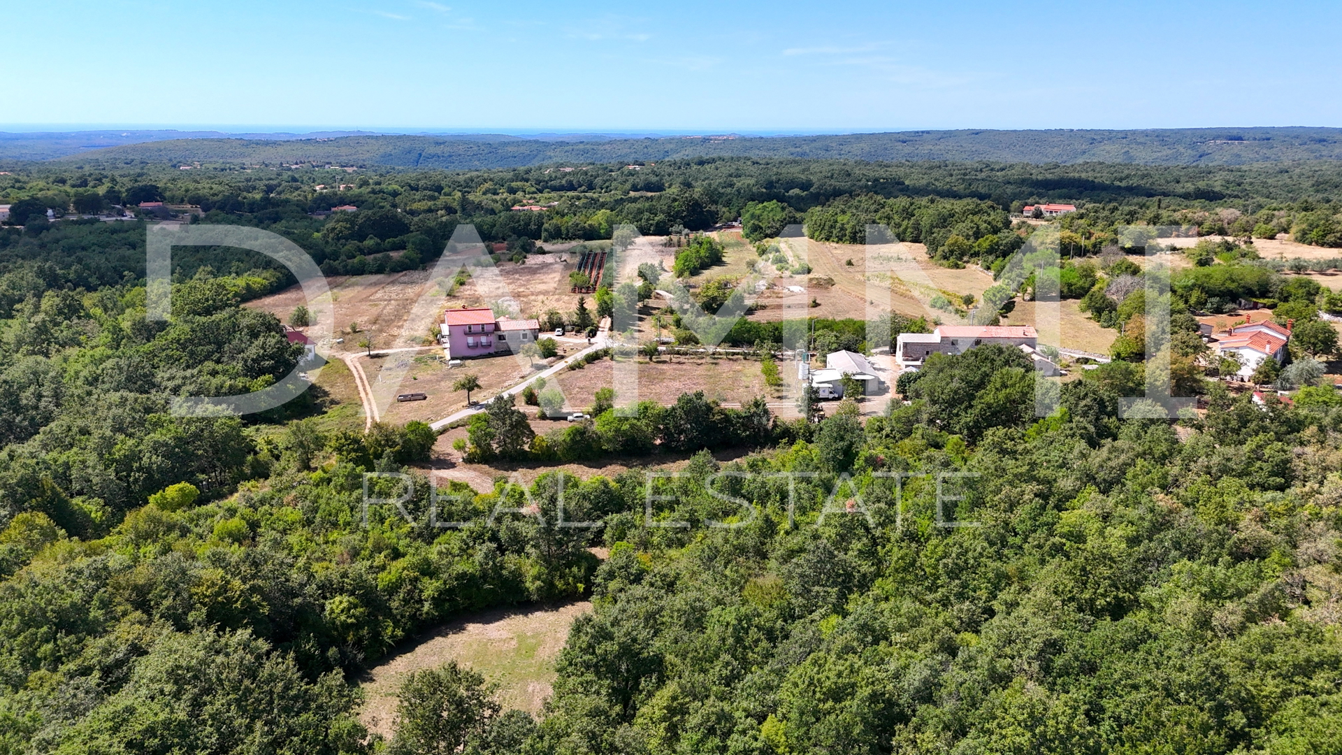 ISTRA&comma; &Zcaron;MINJ - Gro&szlig;es Baugrundst&uuml;ck 6127 m2