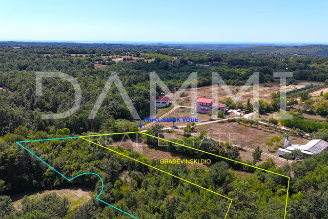 ISTRA, ŽMINJ - Großes Baugrundstück 6127 m2