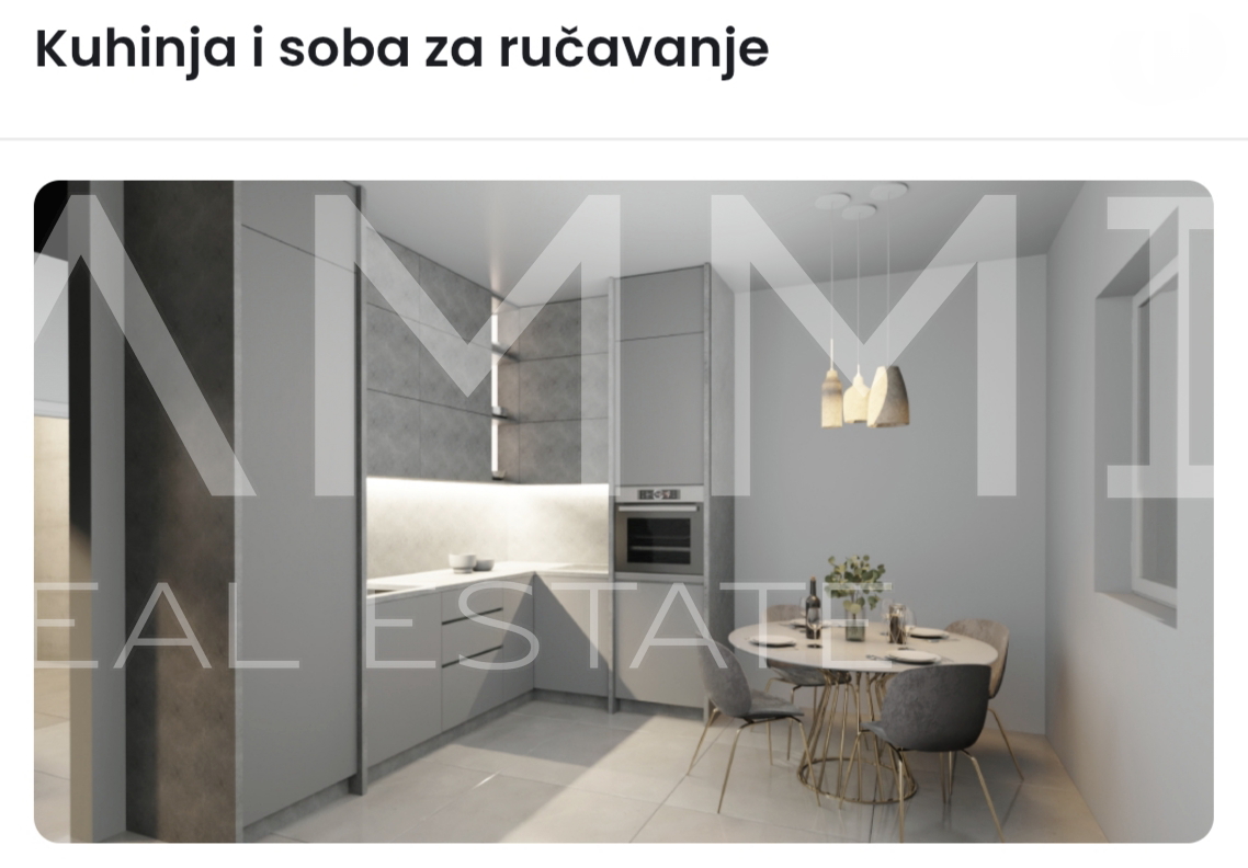 Istra&comma; Valbandon - dvosoban stan u novogradnji