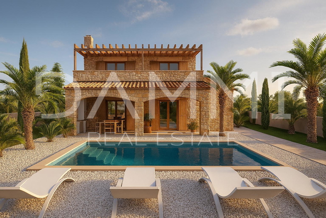 ISTRA, KAŠTELIR - Vila s bazenom