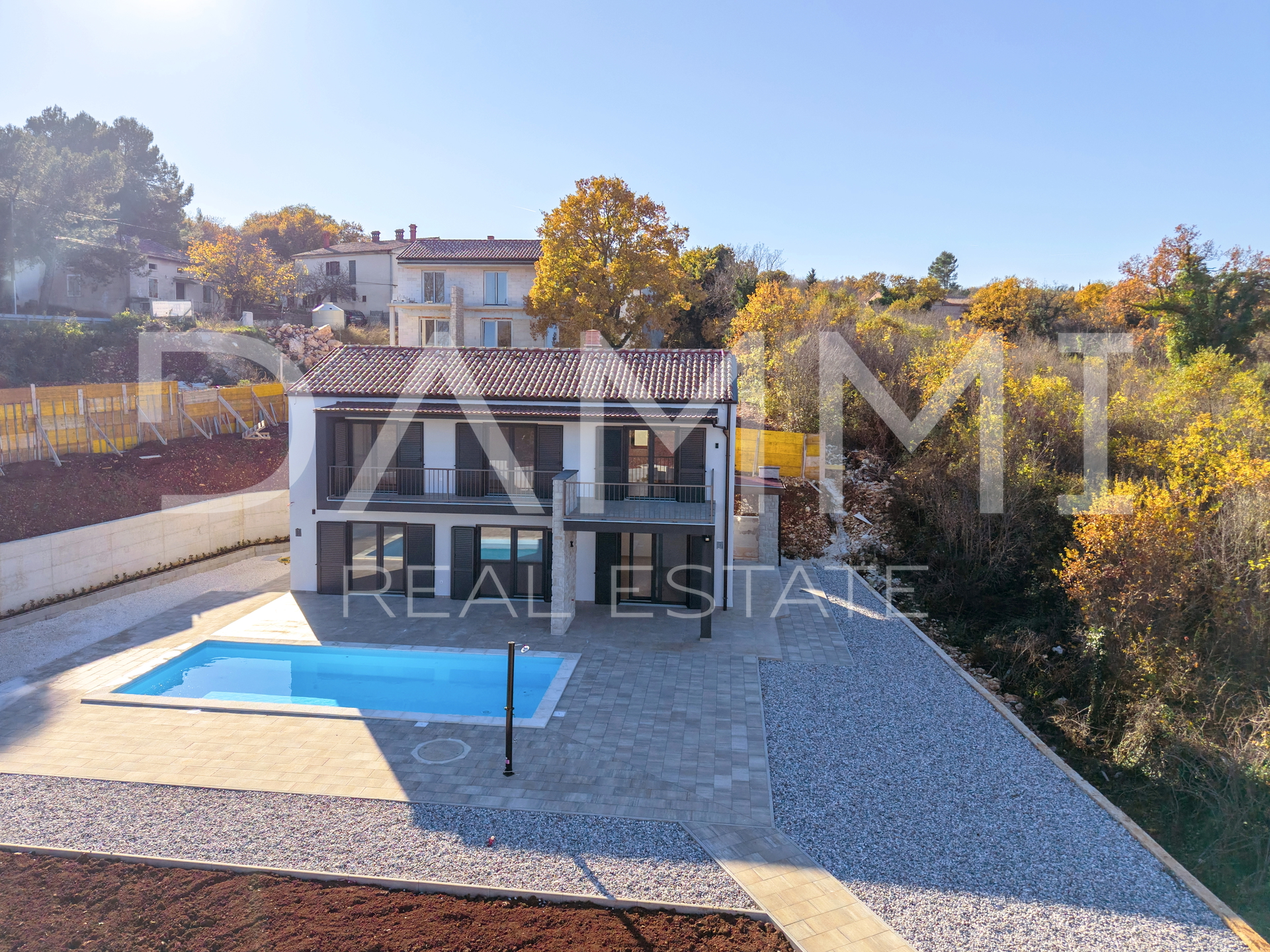 Istra&comma; Rakalj- moderna vila s bazenom&comma; pogled more