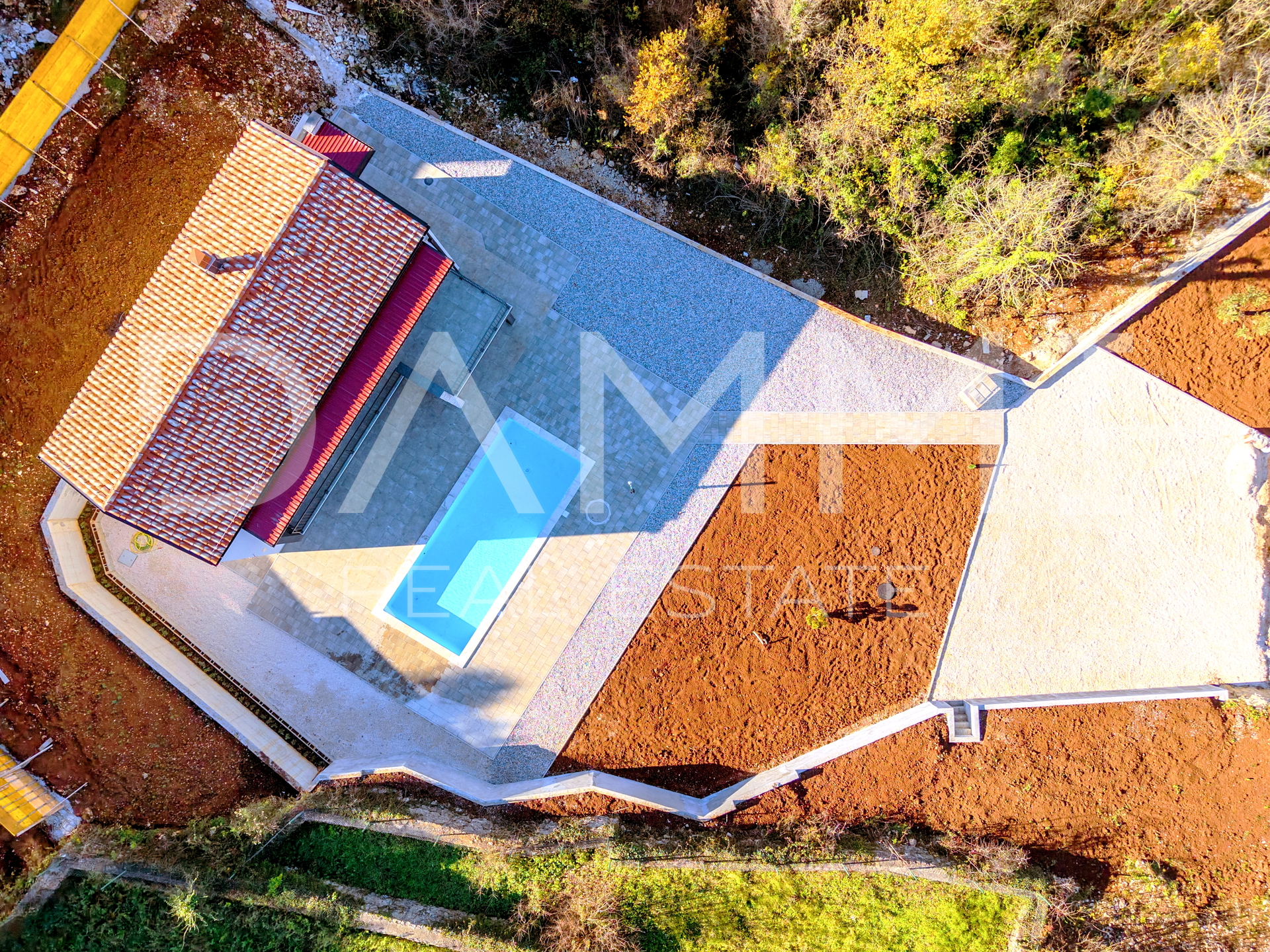 Istra&comma; Rakalj- moderna vila s bazenom&comma; pogled more