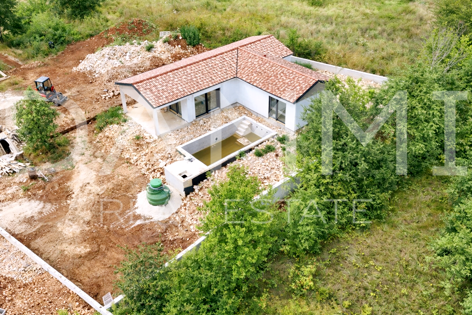 Istra&comma; &Zcaron;minj - ku&cacute;a sa bazenom&comma; novogradnja