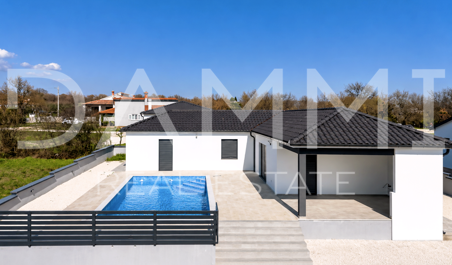 Istra - Mar&ccaron;ana&comma; Haus mit Pool&comma; Neubau