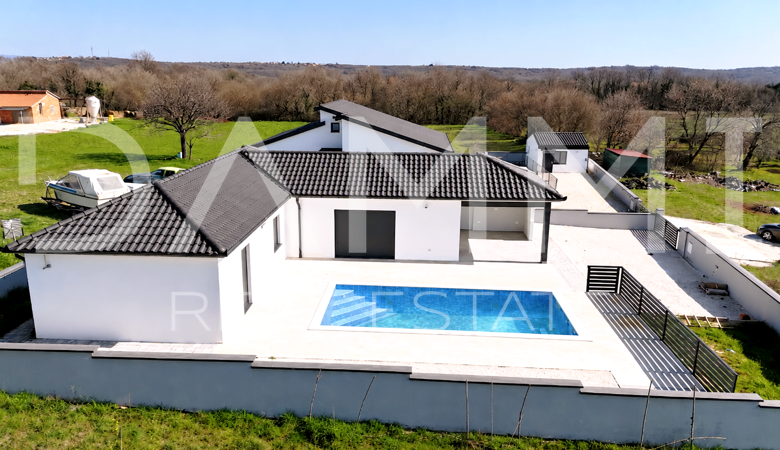 Istra - Mar&ccaron;ana&comma; Haus mit Pool&comma; Neubau