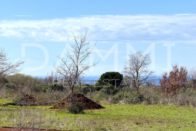 ISTRA, VODNJAN - Građevinsko zemljište 501m2 pogled more