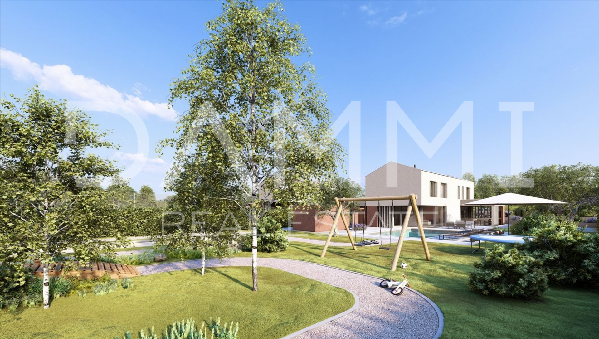 ISTRA, LABIN - Charmantes Haus mit Pool auf einem großzügigen Grundstück