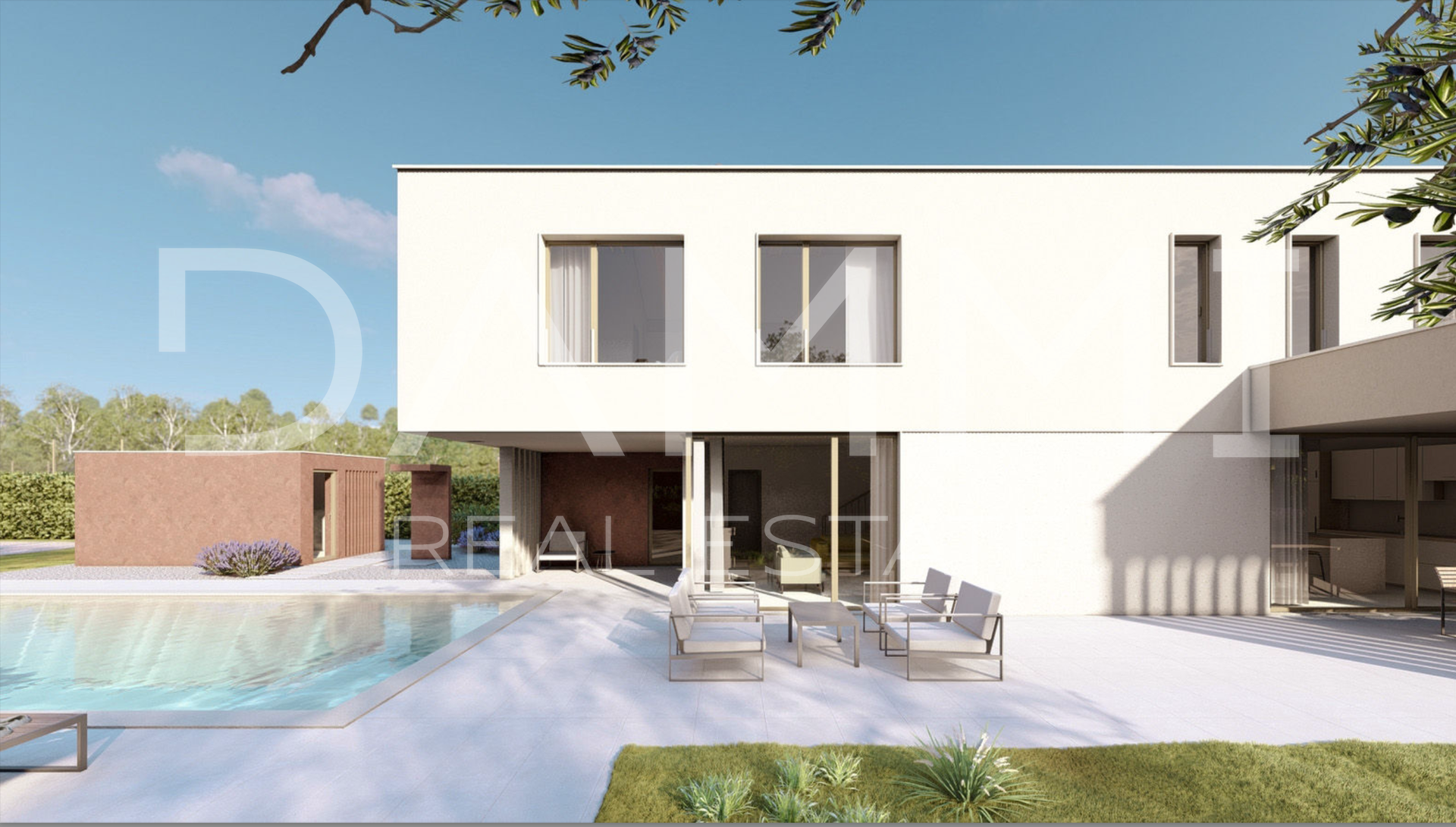 ISTRA, LABIN - Charmantes Haus mit Pool auf einem großzügigen Grundstück