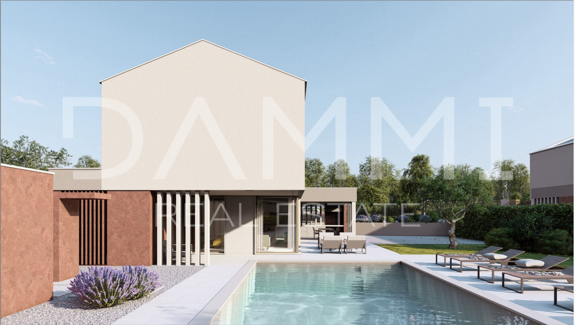 ISTRA, LABIN - Charmantes Haus mit Pool auf einem großzügigen Grundstück