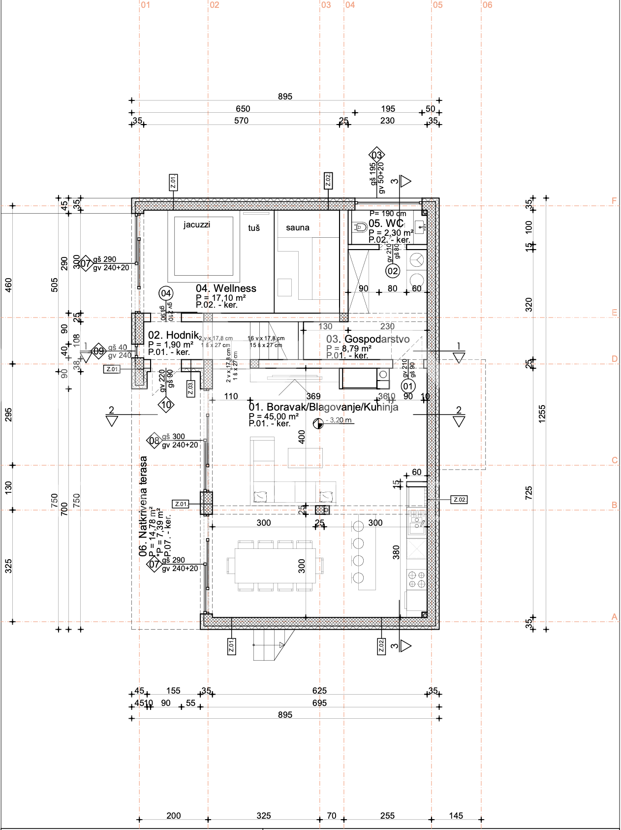 ISTRA, ŽMINJ - Moderne Villa mit Pool und Wellnessbereich im Bau