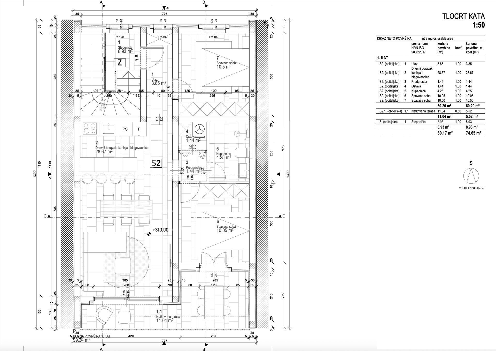 Apartment, 65 m2, For Sale, Rovinj
