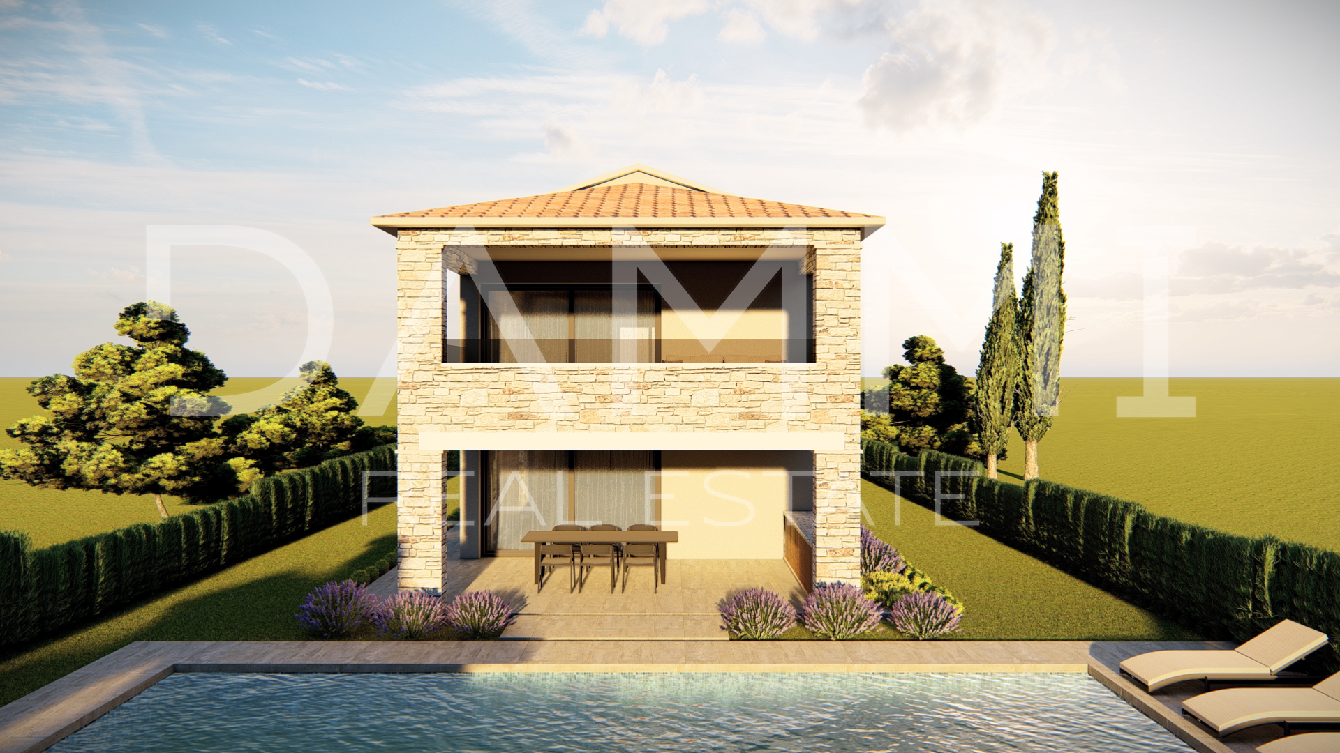 ISTRA, POREČ - Haus mit Pool in ausgezeichneter Lage NEUBAU