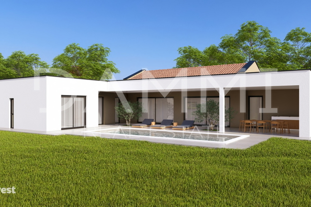 ISTRA, ŽMINJ - Modern ground-floor house with wellness area
