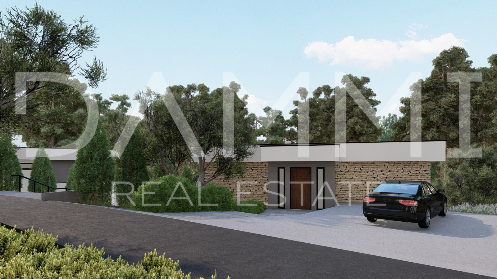 ISTRA, ŽMINJ - Moderne Villa mit Pool und Wellnessbereich im Bau