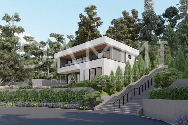 ISTRA, ŽMINJ - Moderna vila s bazenom i wellness zonom u izgradnji