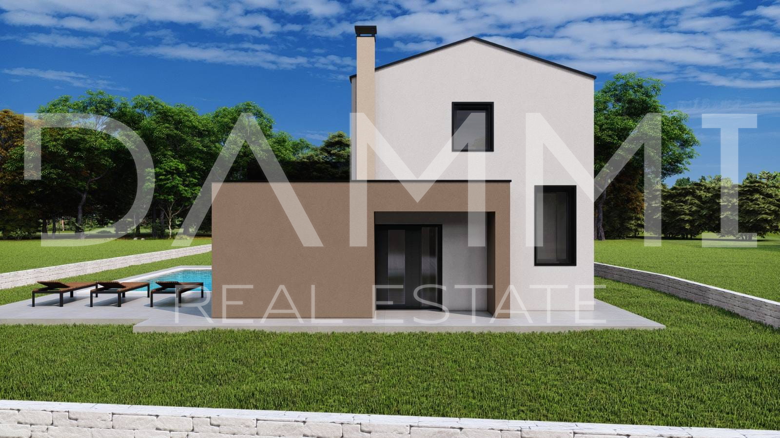 ISTRA&comma; TINJAN - Ku&cacute;a s bazenom na osamini i lijepim pogledom