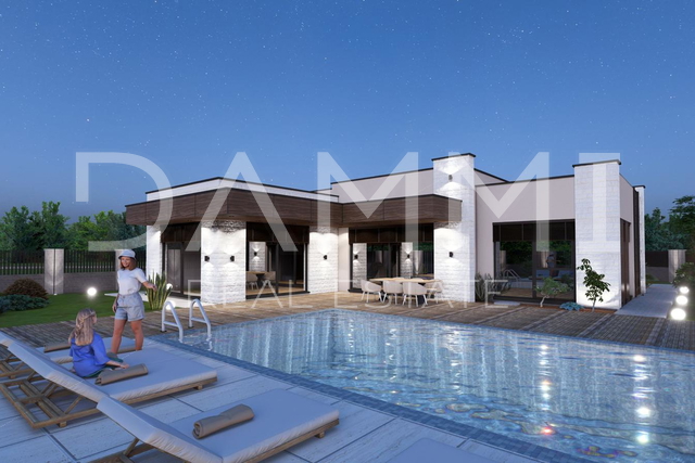 ISTRA, ŽMINJ - Moderna kuća s bazenom i wellnessom