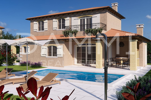 ISTRA, ŽMINJ - Mediteranska kuća s bazenom