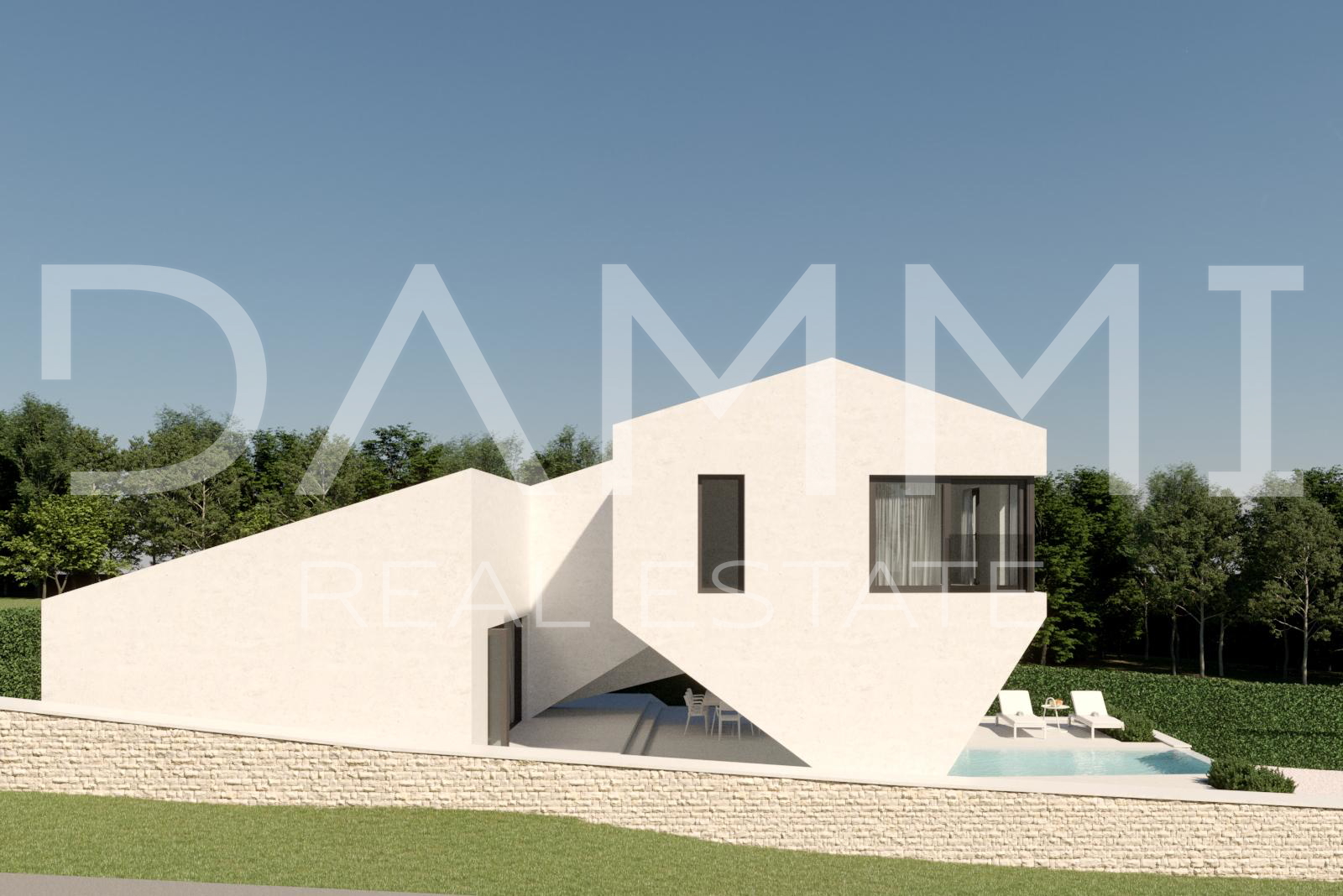 Central Istria - Designer house with a pool