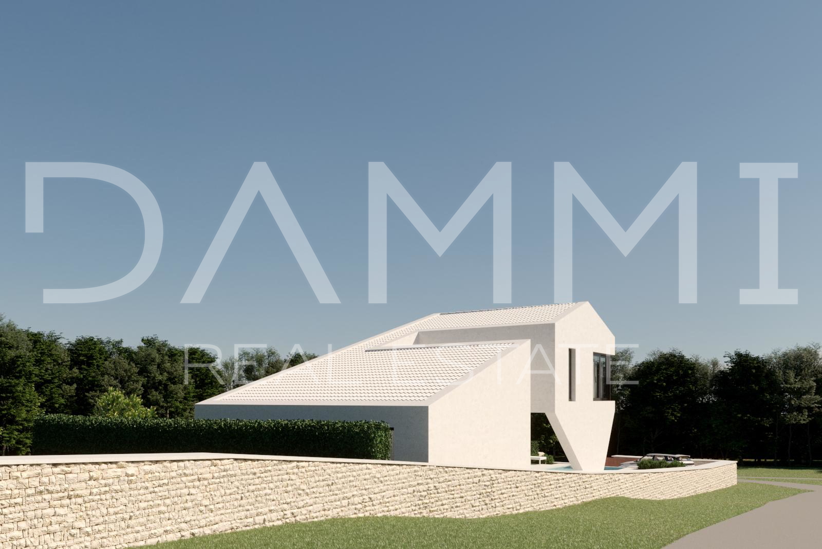 Central Istria - Designer house with a pool