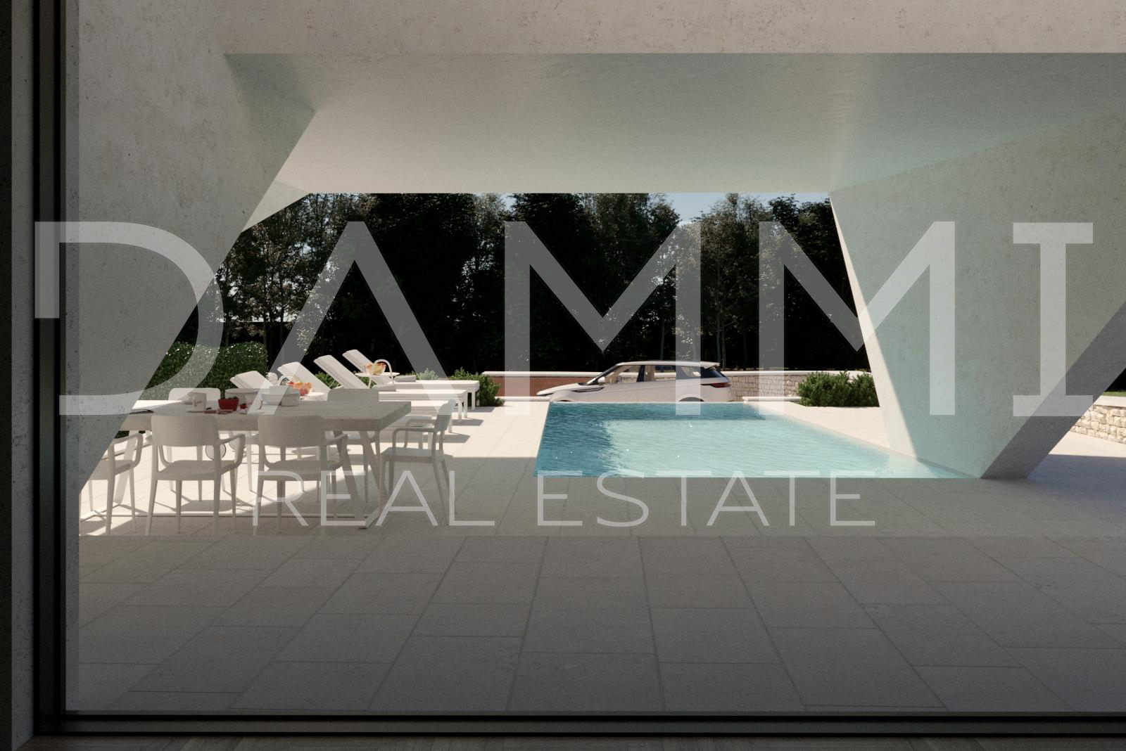 Central Istria - Designer house with a pool