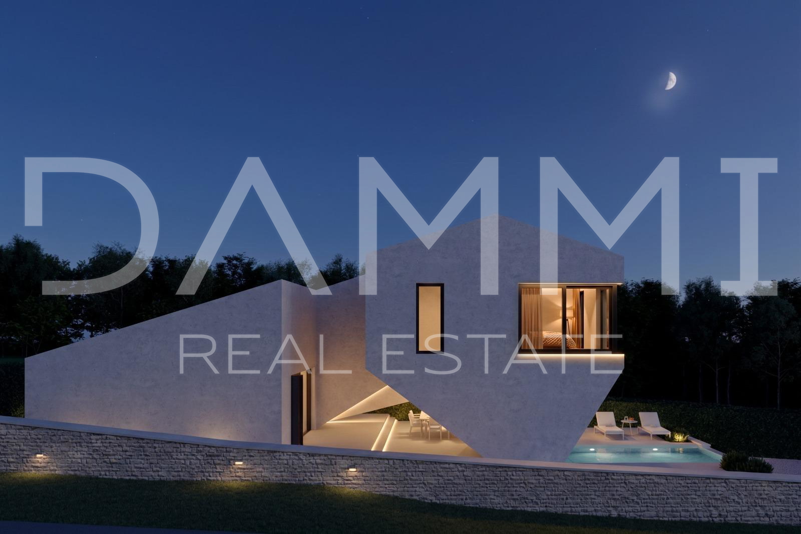 Central Istria - Designer house with a pool