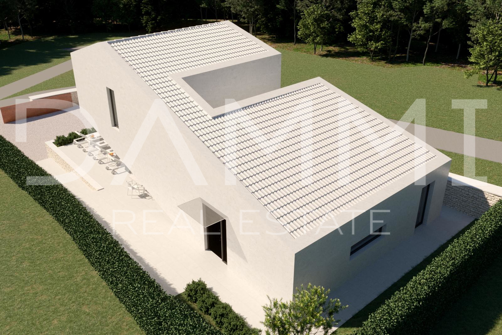 Central Istria - Designer house with a pool
