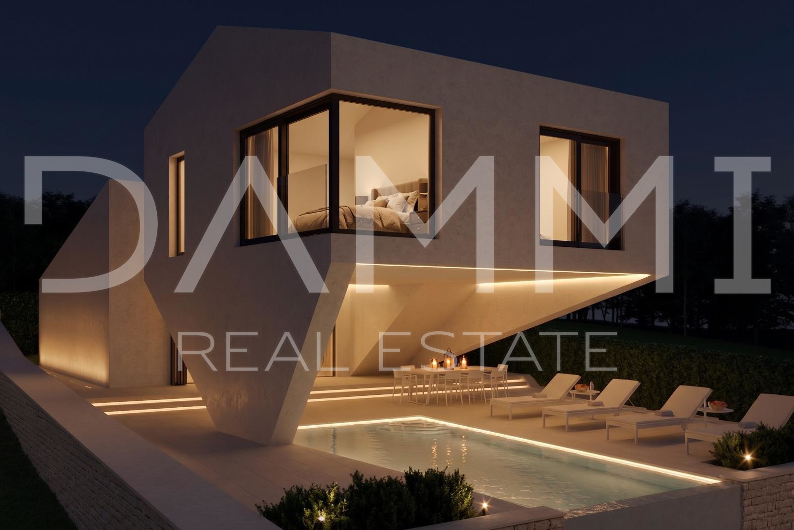 Central Istria - Designer house with a pool