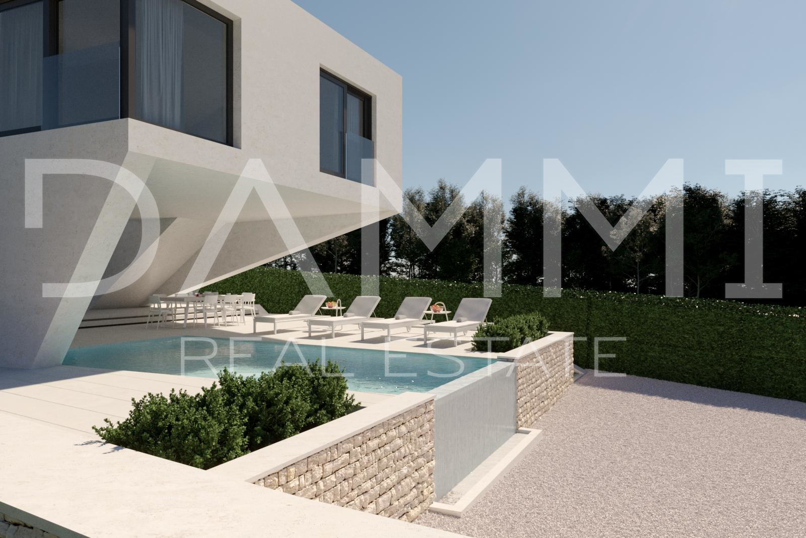 Central Istria - Designer house with a pool