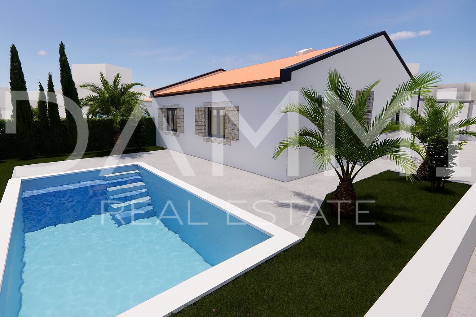 ISTRA&comma; SVETI LOVRE&Ccaron; - VILLA AL PIANO TERRA CON PISCINA IN AMBIENTE TRANQUILLO