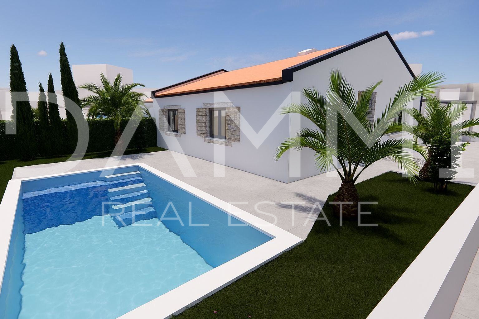 ISTRA&comma; SVETI LOVRE&Ccaron; - VILLA AL PIANO TERRA CON PISCINA IN AMBIENTE TRANQUILLO