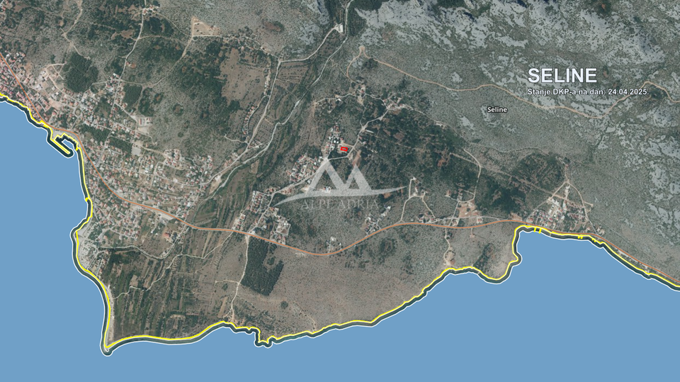 Pozemek, 1190 m2, Prodej, Starigrad - Seline