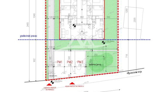 Terreno, 200 m2, Vendita, Zadar-okolica - Petrčane