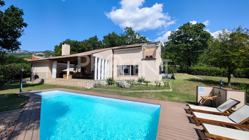 House with swimming pool, BUZET